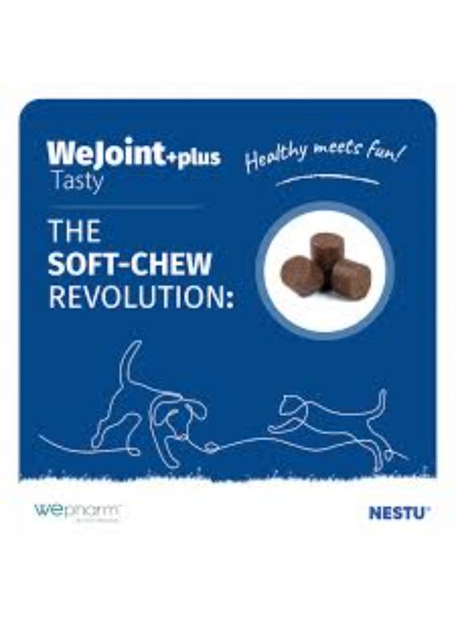 WEPHARM WeJoint Plus Tasty, Joint Support Soft Chews, Intensive Mobility & Cartilage Care for Small Breed Dogs & Cats 30 Chews From Varmacy - Image 3